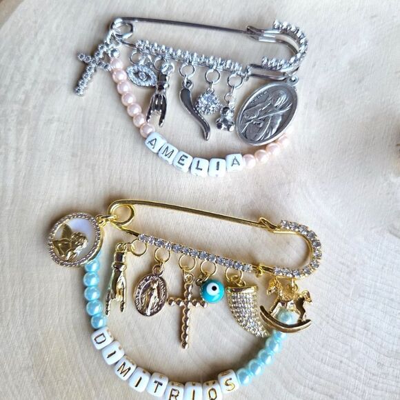 Estate vintage to now Jewlery mystery blue jar wearable,  craftable mix lot - Picture 15 of 16